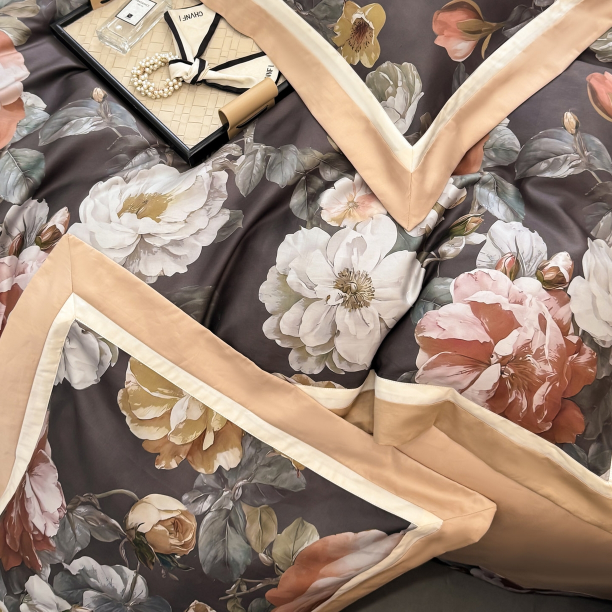 91家纺网 家纺一手货源 找家纺 （总）小欢喜 2025新款50全棉数码印花四件套全棉四件套