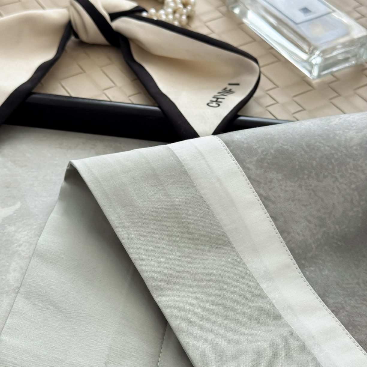 91家纺网 家纺一手货源 找家纺 小欢喜 2025新款50全棉数码印花四件套全棉四件套 墨韵青花