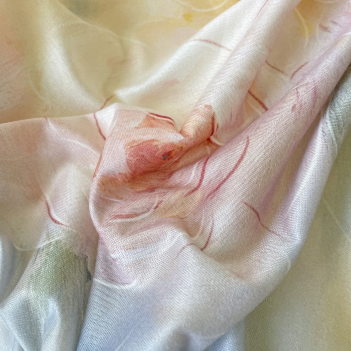 91家纺网 家纺一手货源 找家纺 小禹仔家纺  2025新款亲肤柔软大豆被数码印花针织棉大豆被冬被子被芯春秋被 杜若粉