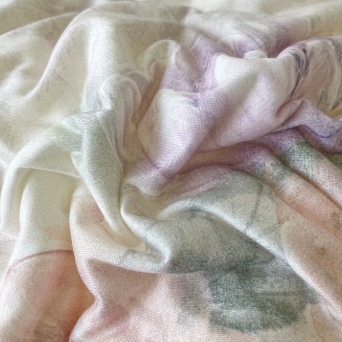 91家纺网 家纺一手货源 找家纺 小禹仔家纺  2025新款亲肤柔软大豆被数码印花针织棉大豆被冬被子被芯春秋被 花之谷