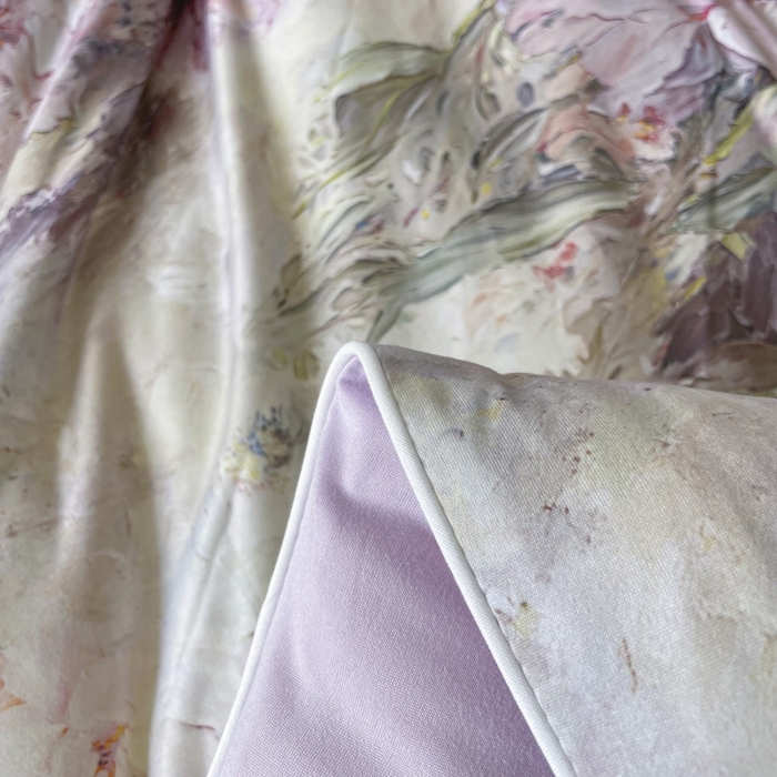 91家纺网 家纺一手货源 找家纺 小禹仔家纺  2025新款亲肤柔软大豆被数码印花针织棉大豆被冬被子被芯春秋被 恋薇时节粉