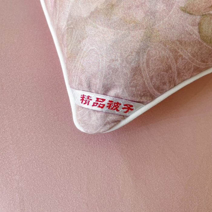 91家纺网 家纺一手货源 找家纺 小禹仔家纺  2025新款亲肤柔软大豆被数码印花针织棉大豆被冬被子被芯春秋被 陌野咖