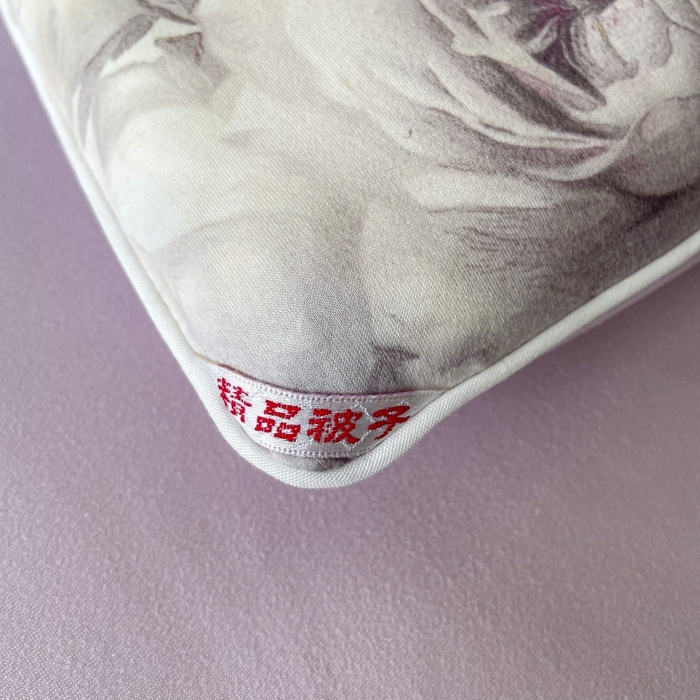 91家纺网 家纺一手货源 找家纺 小禹仔家纺  2025新款亲肤柔软大豆被数码印花针织棉大豆被冬被子被芯春秋被 俏佳人紫