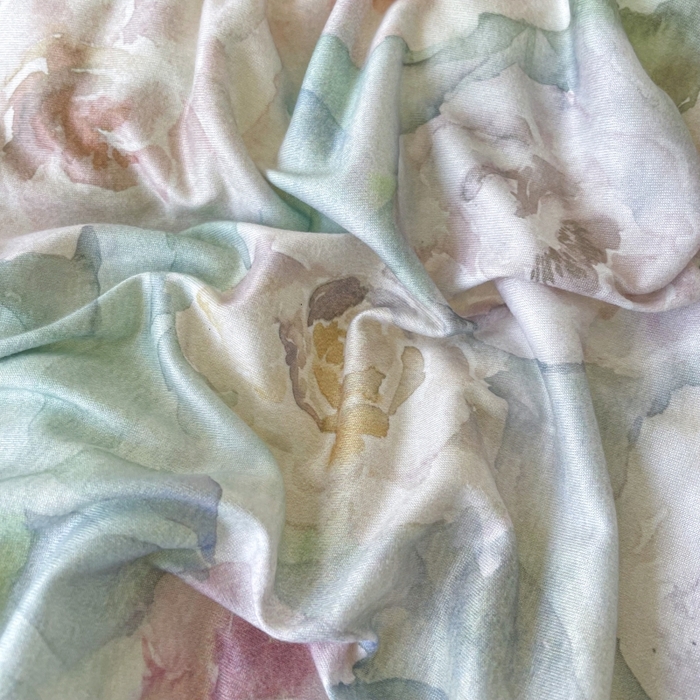 91家纺网 家纺一手货源 找家纺 小禹仔家纺  2025新款亲肤柔软大豆被数码印花针织棉大豆被冬被子被芯春秋被 醉花绿