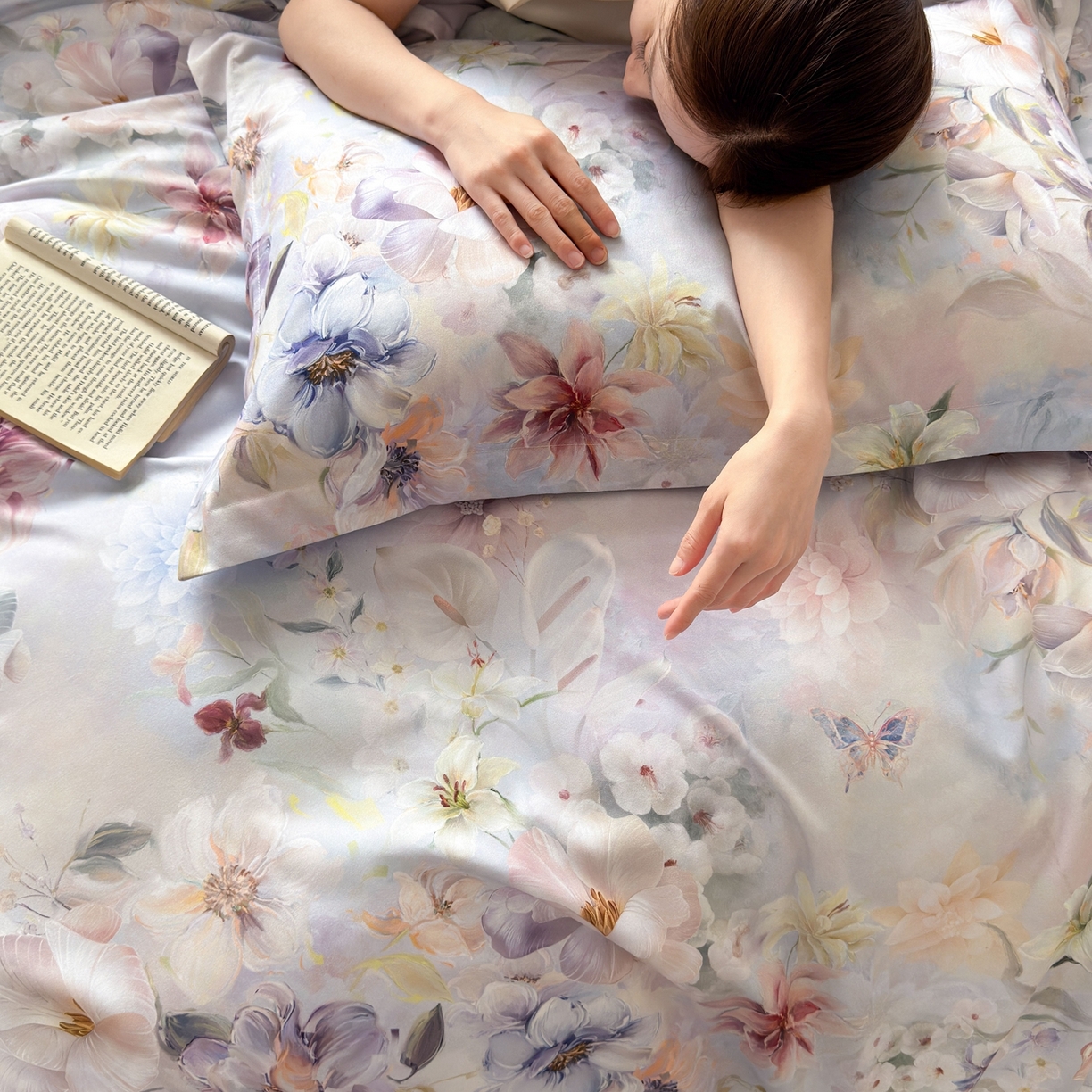 91家纺网 家纺一手货源 找家纺 （总）典雅家纺 2025新款A类140克秋冬加厚磨毛数码印花四件套磨毛四件套