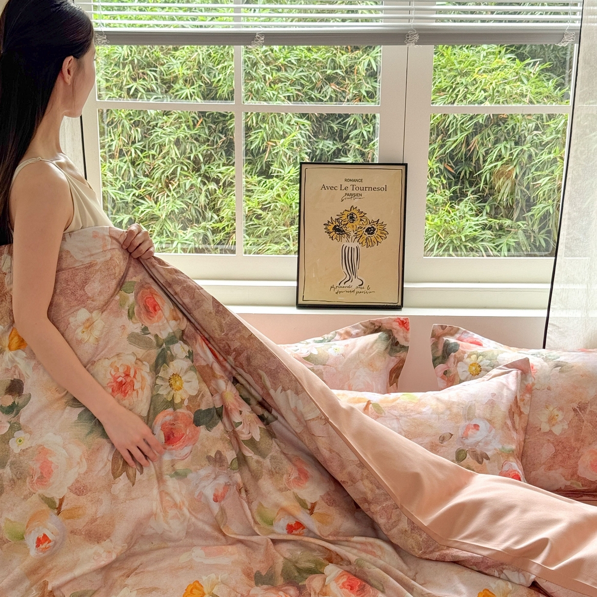 91家纺网 家纺一手货源 找家纺 （总）典雅家纺 2025新款A类140克秋冬加厚磨毛数码印花四件套磨毛四件套