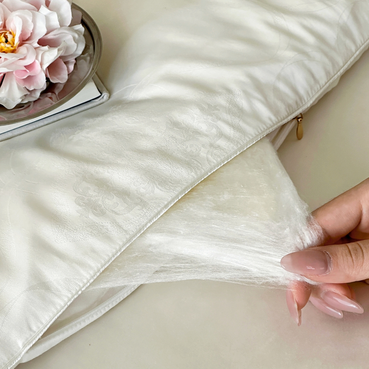 91家纺网 家纺一手货源 找家纺 【高奢养生】傲蕾睡梦森林蚕丝大豆养生被冬被大豆被蚕丝被春秋被天丝棉提花被子