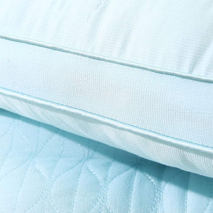 91家纺网 家纺一手货源 找家纺 万聚凯枕芯 2025新款步步高升枕枕头枕芯 步步高升枕-晴空蓝