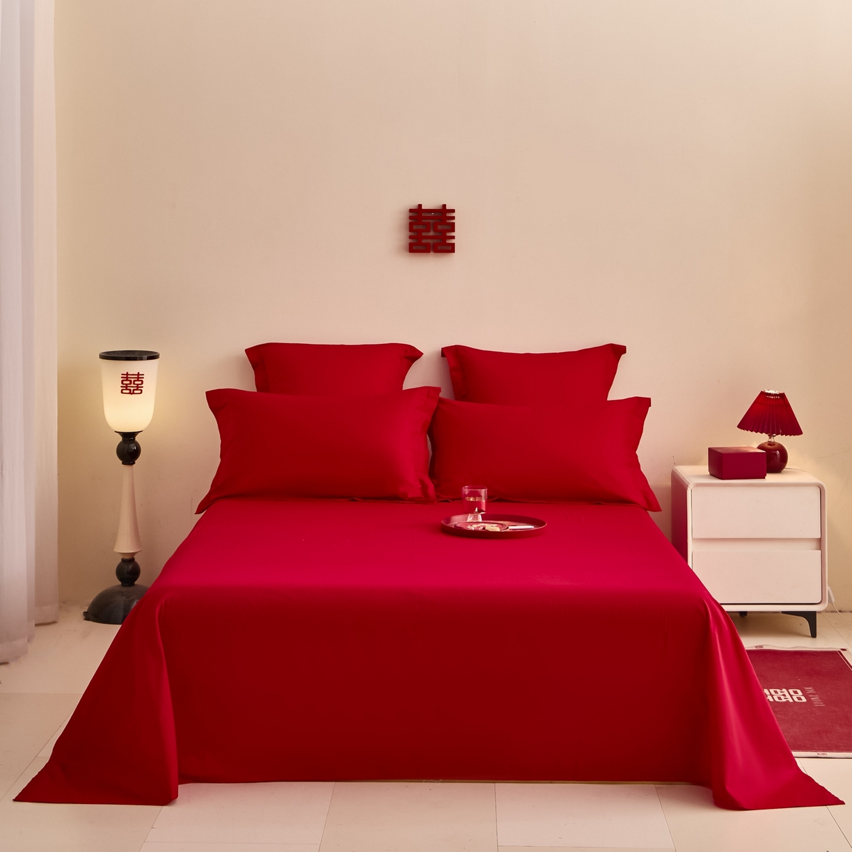 91家纺网 家纺一手货源 找家纺 （总）东方合美（原：皇家传奇） 2025新款婚庆长绒棉纯棉提花配件