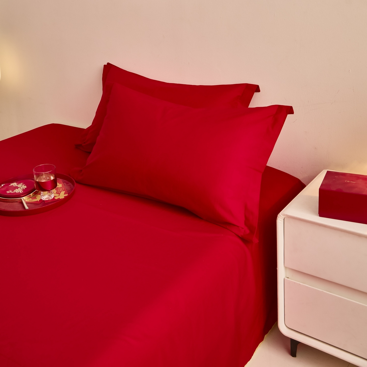 91家纺网 家纺一手货源 找家纺 （总）东方合美（原：皇家传奇） 2025新款婚庆长绒棉纯棉提花配件