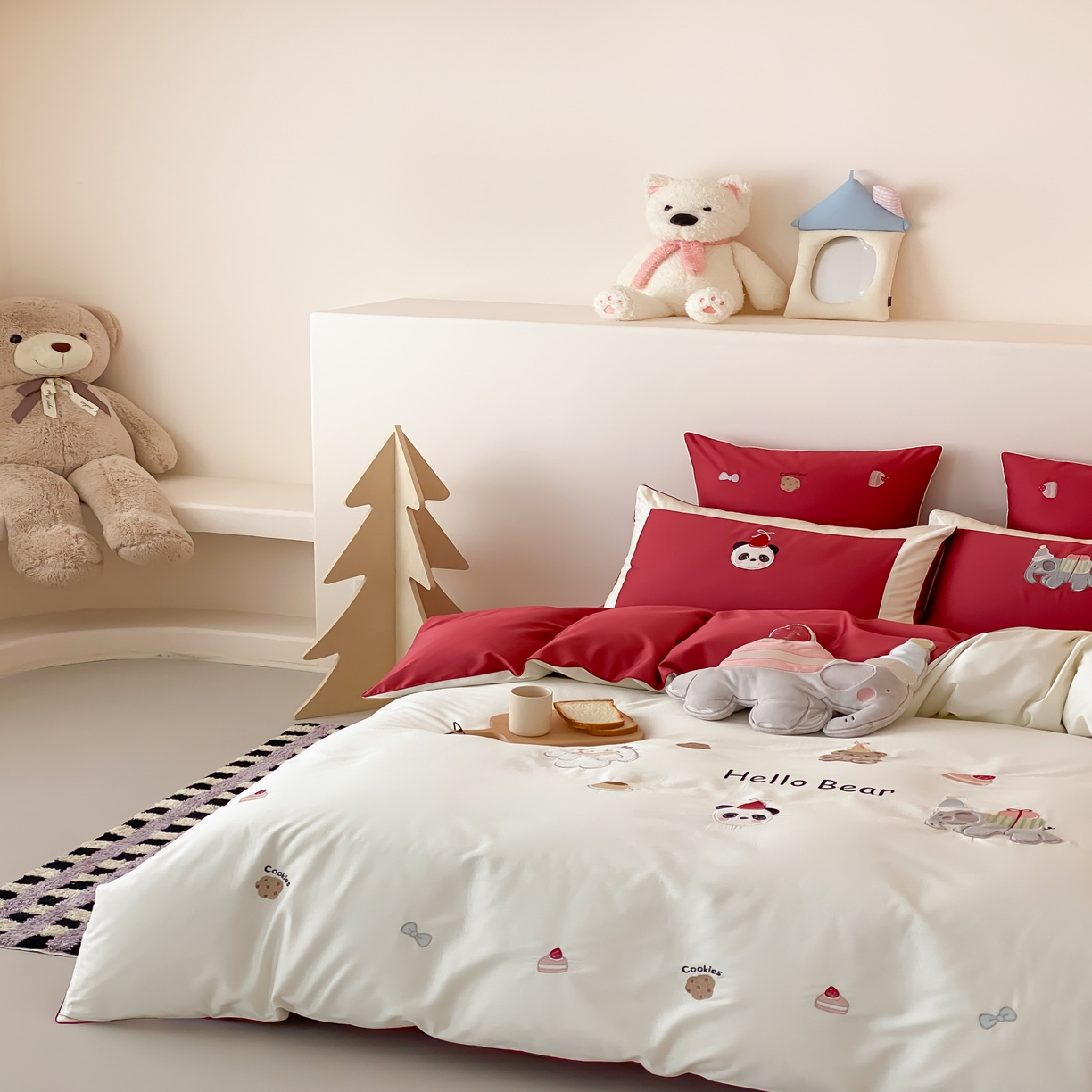 91家纺网 家纺一手货源 找家纺 （总）馨蕊家居 2025秋冬新品100支卡通高定系列-棉卡通-童话（会员-20） 控价：328/388/408 