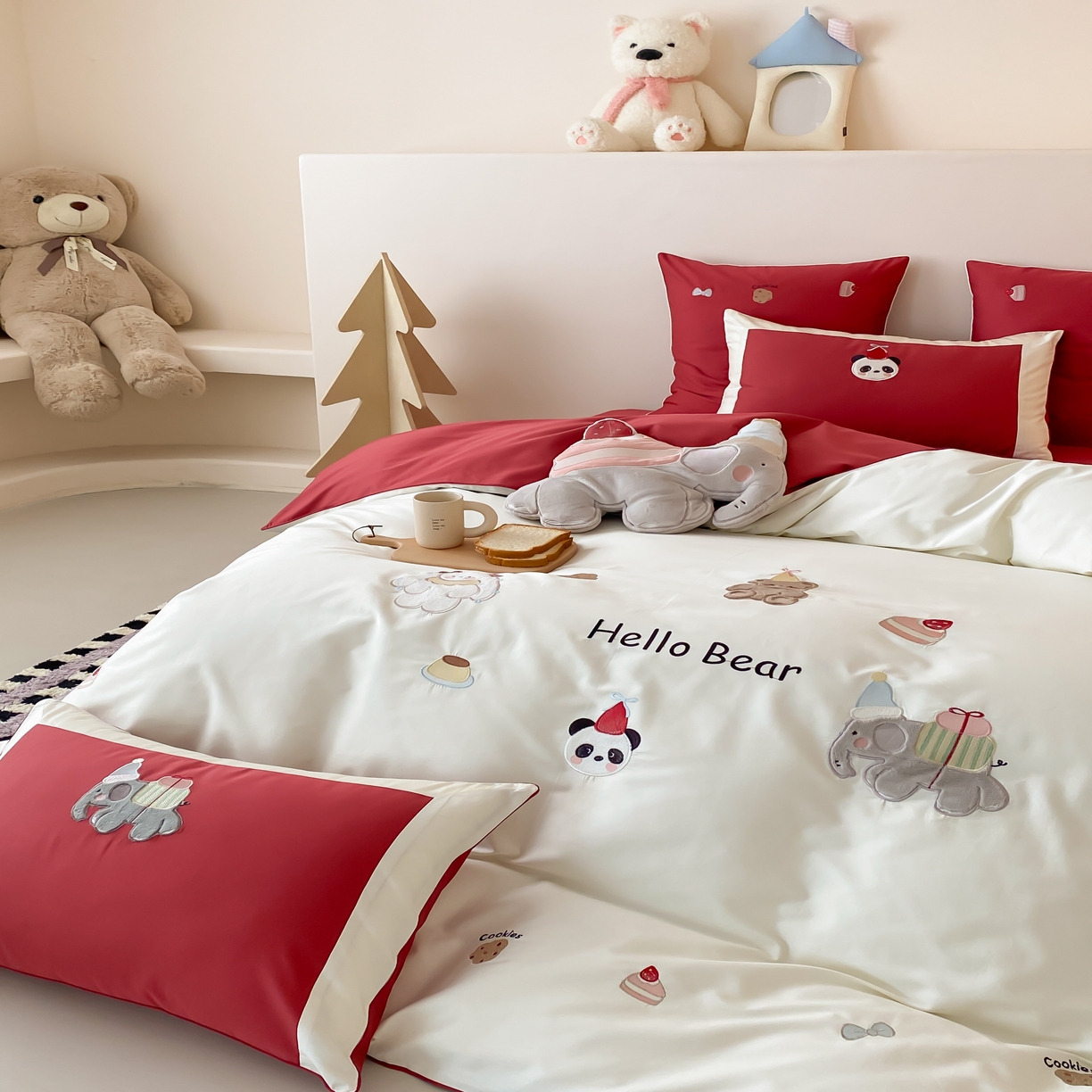 91家纺网 家纺一手货源 找家纺 （总）馨蕊家居 2025秋冬新品100支卡通高定系列-棉卡通-童话（会员-20） 控价：328/388/408 