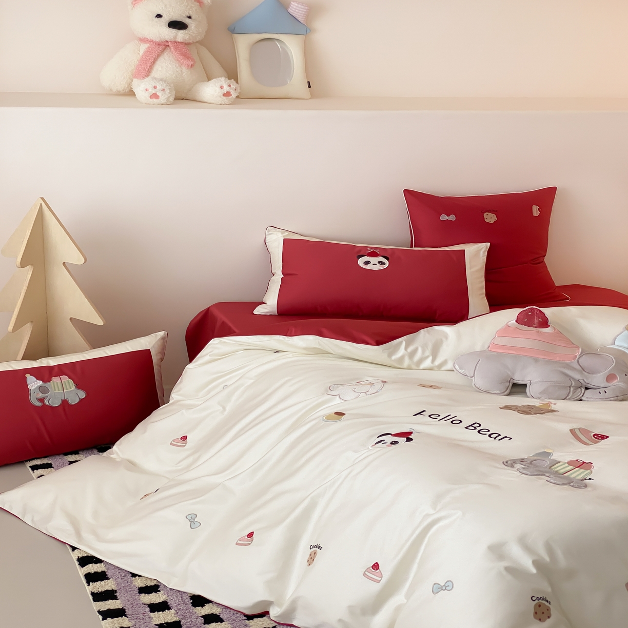 91家纺网 家纺一手货源 找家纺 （总）馨蕊家居 2025秋冬新品100支卡通高定系列-棉卡通-童话（会员-20） 控价：328/388/408 