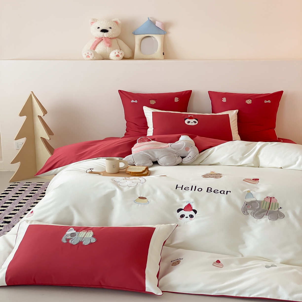 （总）馨蕊家居 2025秋冬新品100支卡通高定系列-棉卡通-童话（会员-20） 控价：328/388/408 