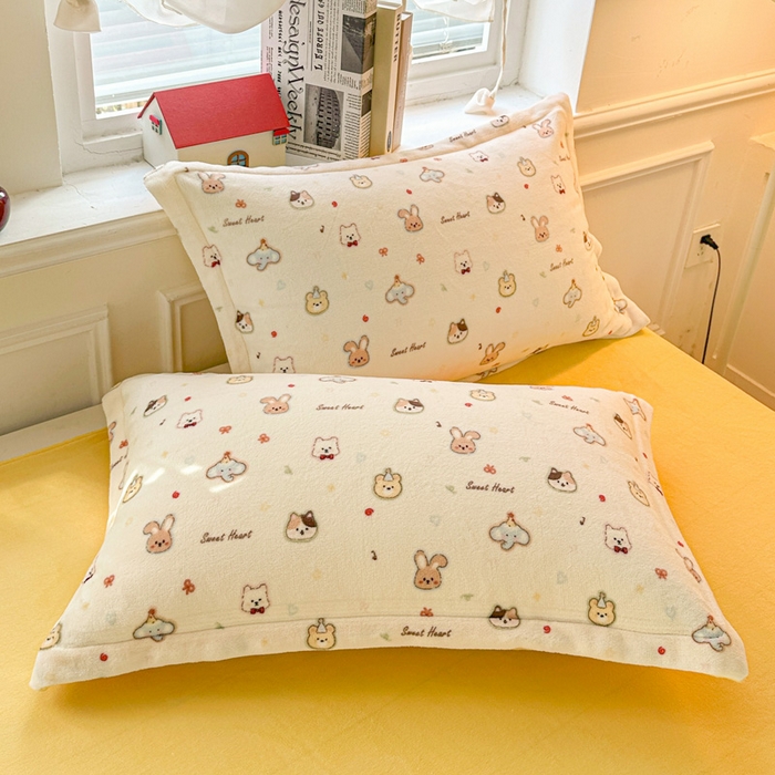 91家纺网 家纺一手货源 找家纺 卡普 2025新款牛奶绒印花单被套童趣时光