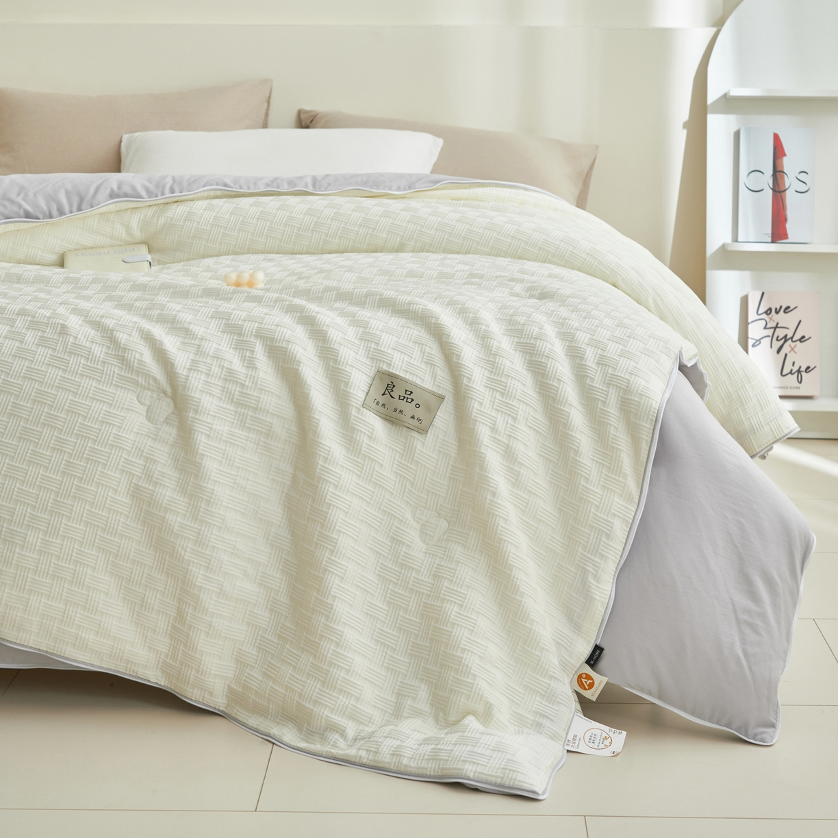 91家纺网 家纺一手货源 找家纺 （总）子由家居 2025新款良品格大豆子母冬被被子被芯