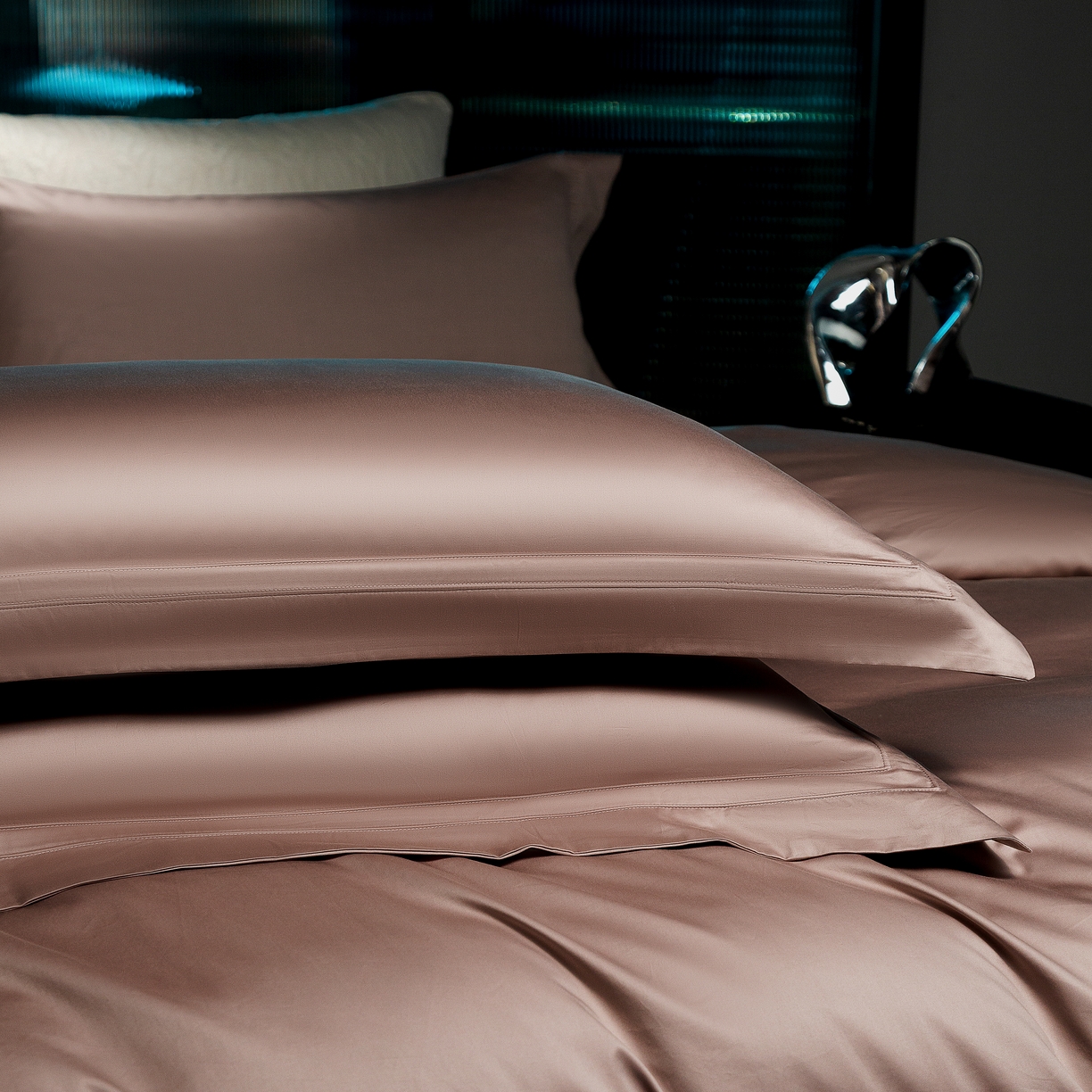 91家纺网 家纺一手货源 找家纺 馨蕊家居 2025秋冬新品100支双股高奢典藏简约全棉系列棉-凯文（会员-20） 劵后控价：不低于488/518 棉凯文-粉豆沙