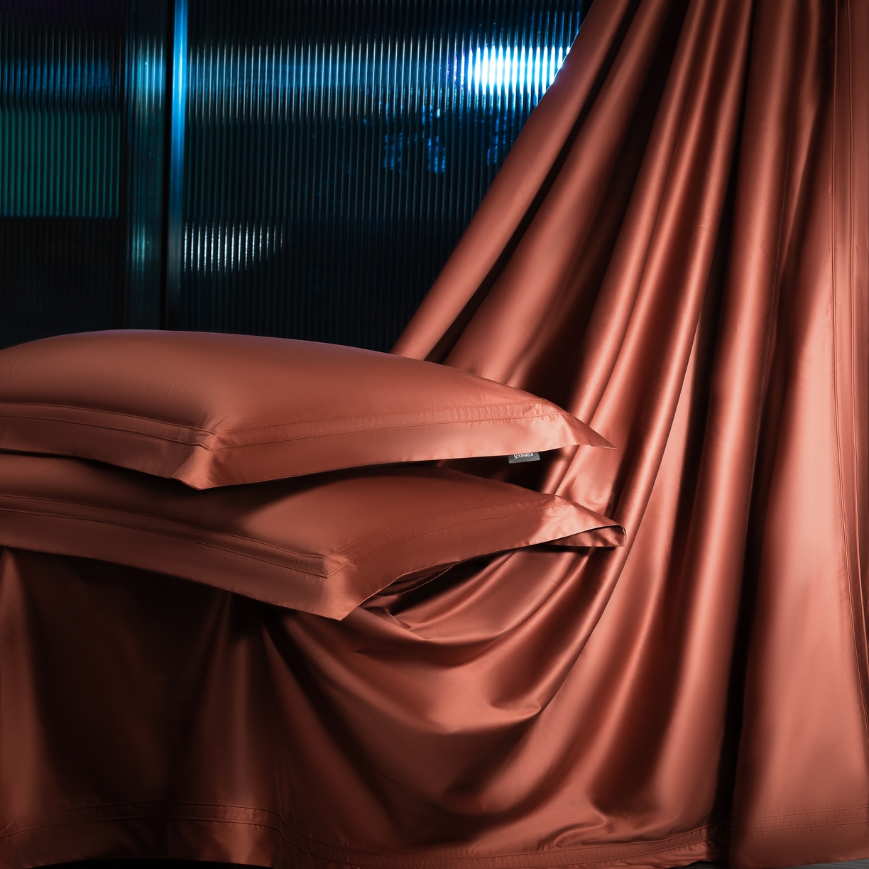 91家纺网 家纺一手货源 找家纺 馨蕊家居 2025秋冬新品100支双股高奢典藏简约全棉系列棉-凯文（会员-20） 劵后控价：不低于488/518 棉凯文-紫纱