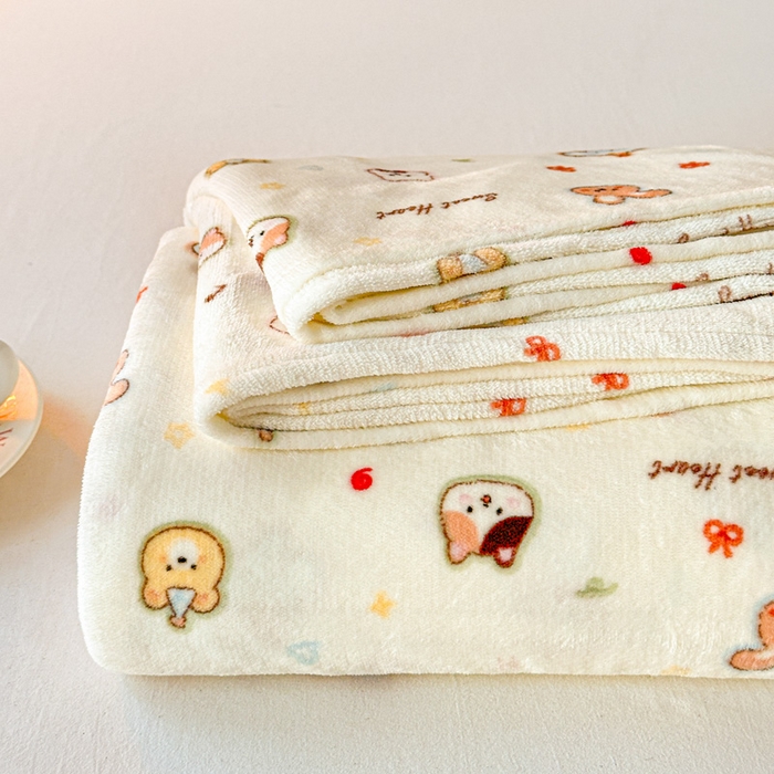 91家纺网 家纺一手货源 找家纺 卡普 2025新款牛奶绒印花单床单童趣时光