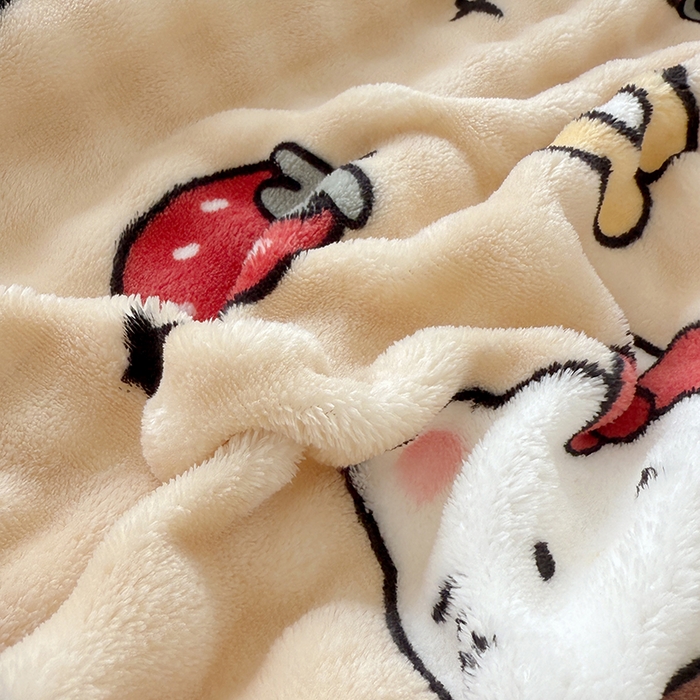 91家纺网 家纺一手货源 找家纺 （总）网客家纺 2025新款高克重印花泡泡绒毛毯毯子