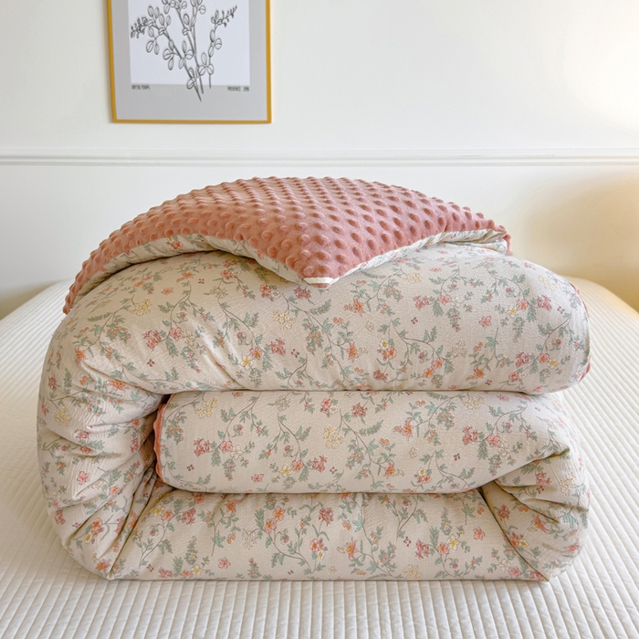 91家纺网 家纺一手货源 找家纺 （总）玛德琳 2025新款10A中科抗菌深睡云朵被子被芯-无影图