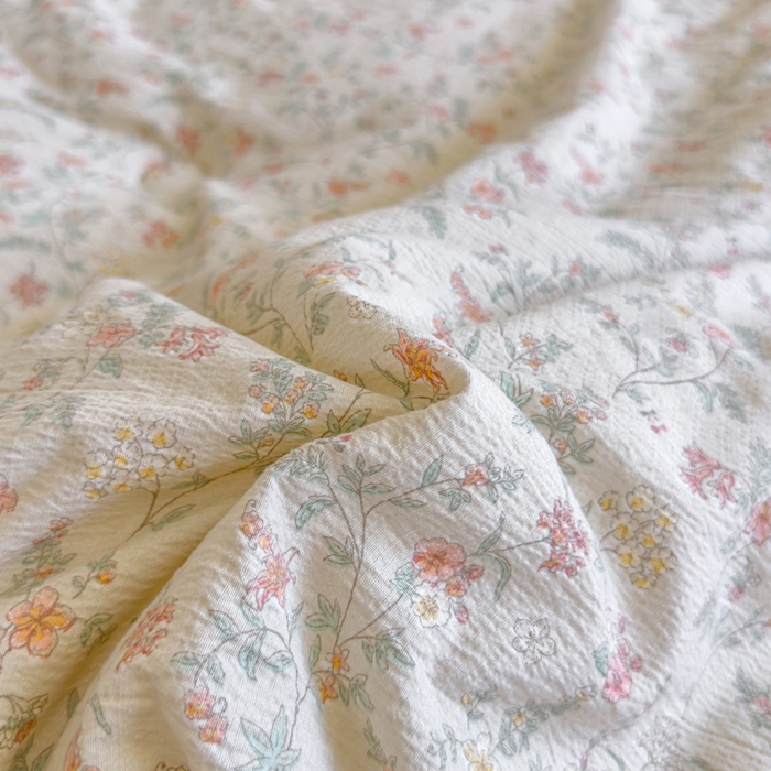 91家纺网 家纺一手货源 找家纺 （总）玛德琳 2025新款A类皱皱纱豆豆绒抗菌保暖被子被芯