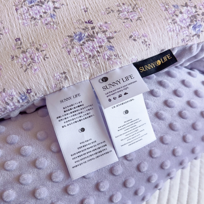 91家纺网 家纺一手货源 找家纺 玛德琳 2025新款A类皱皱纱豆豆绒抗菌保暖被子被芯 西西里