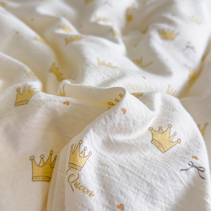 91家纺网 家纺一手货源 找家纺 玛德琳 2025新款A类皱皱纱豆豆绒抗菌保暖被子被芯 小王子