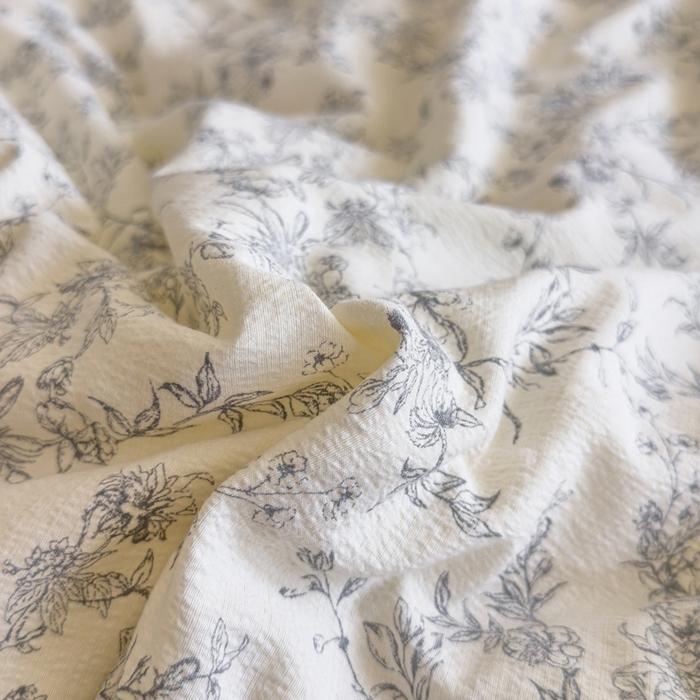 91家纺网 家纺一手货源 找家纺 玛德琳 2025新款A类皱皱纱豆豆绒抗菌保暖被子被芯 知秋