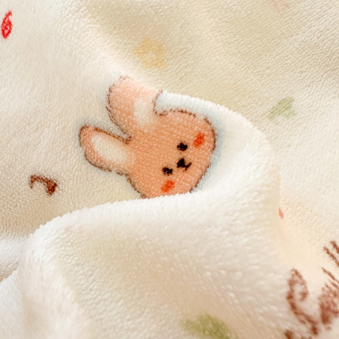 91家纺网 家纺一手货源 找家纺 卡普二店 2024新款牛奶绒印花单被套童趣时光