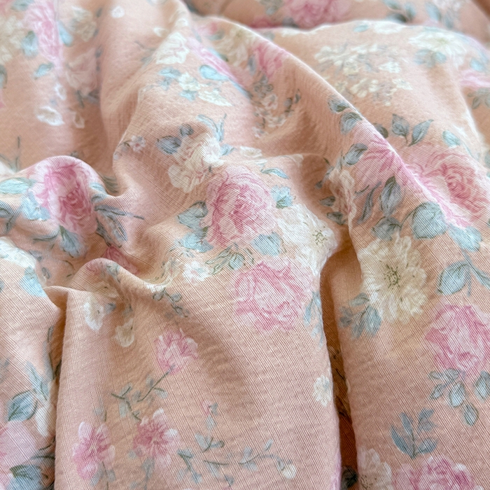 91家纺网 家纺一手货源 找家纺 VIP被业 2025新款云感棉双层纱豆豆绒冬被被子被芯 粉雾情书