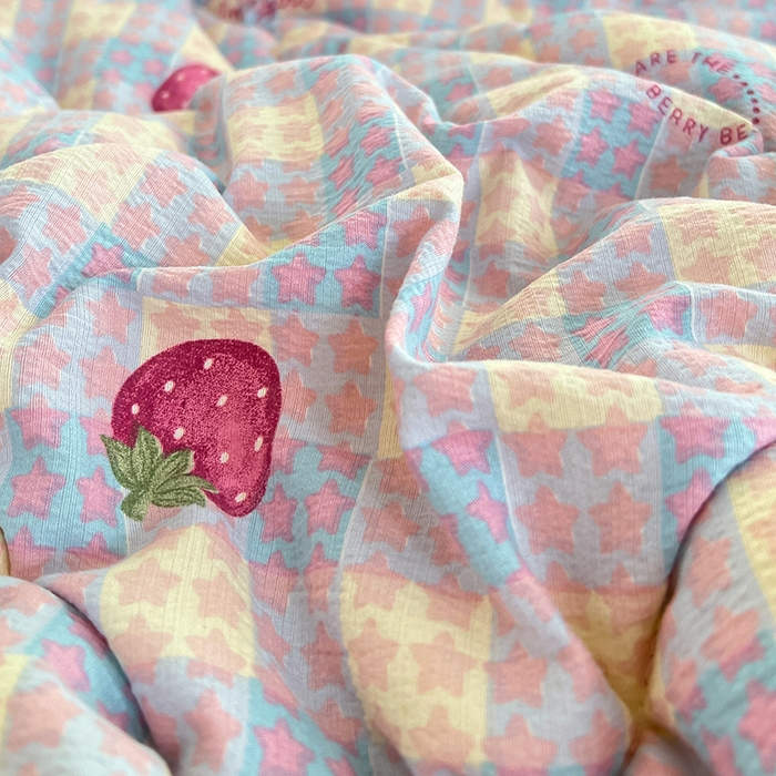 91家纺网 家纺一手货源 找家纺 VIP被业 2025新款云感棉双层纱豆豆绒冬被被子被芯 莓莓桑内