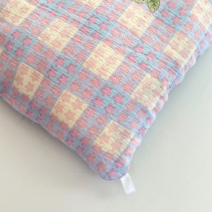 91家纺网 家纺一手货源 找家纺 VIP被业 2025新款云感棉双层纱豆豆绒冬被被子被芯 莓莓桑内