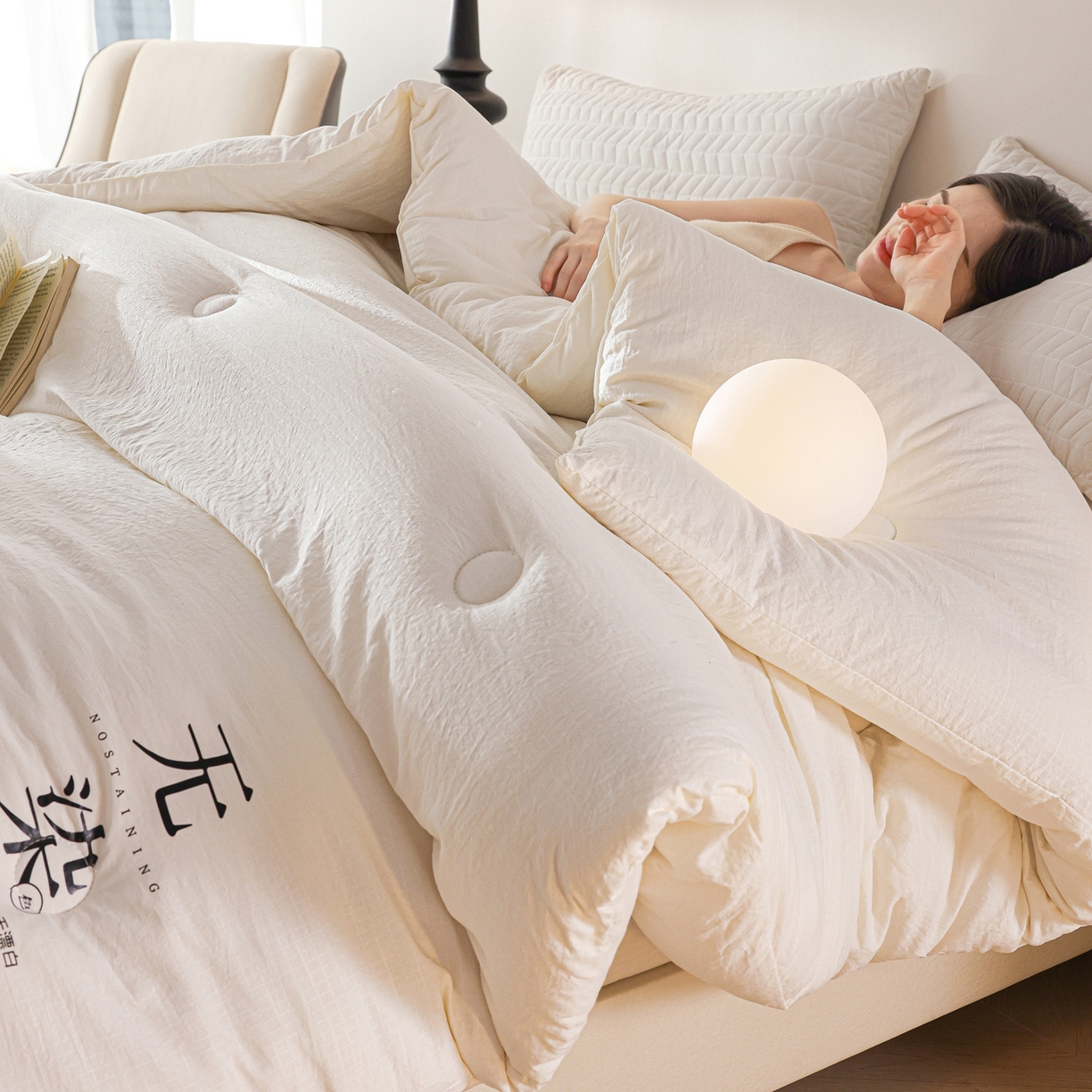 91家纺网 家纺一手货源 找家纺 （总）益多眠 2025新款无染单边大豆被被子被芯