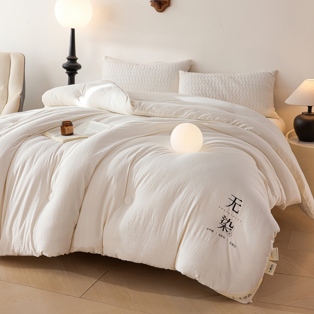91家纺网 家纺一手货源 找家纺 （总）益多眠 2025新款无染单边大豆被被子被芯