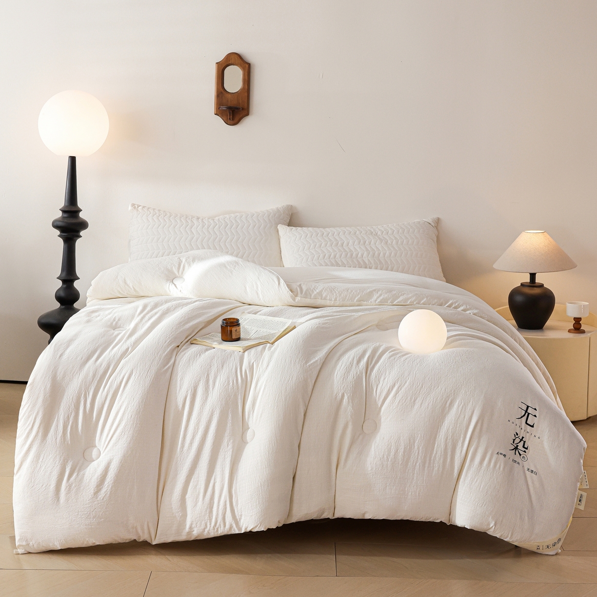 91家纺网 家纺一手货源 找家纺 （总）益多眠 2025新款无染单边大豆被被子被芯