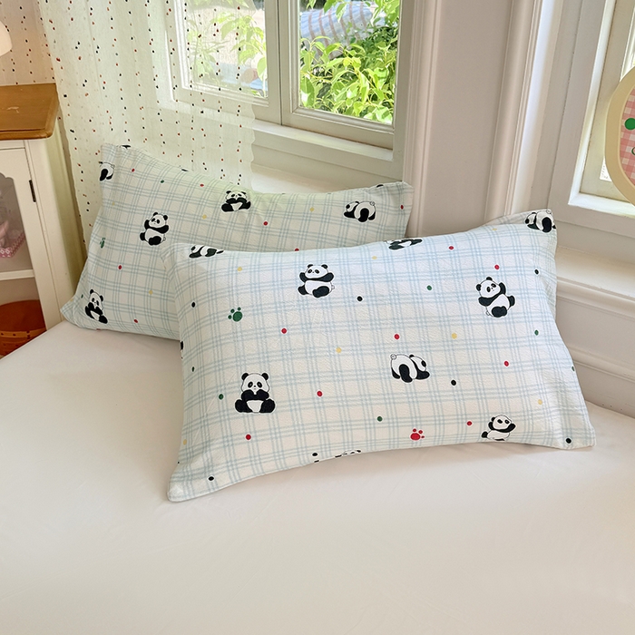 91家纺网 家纺一手货源 找家纺 VIP被业 2025新款云感棉双层纱豆豆绒冬被被子被芯 小熊心事