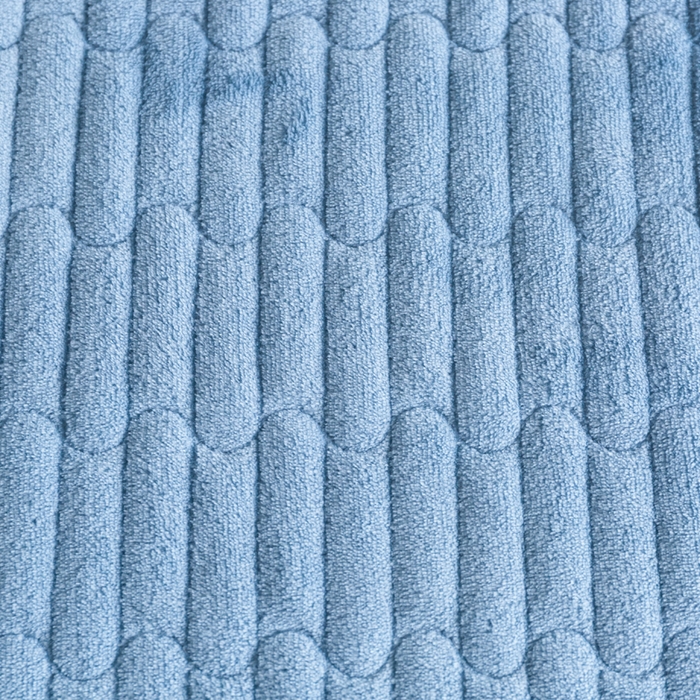 91家纺网 家纺一手货源 找家纺 梓依家纺 2025新款牛奶绒单床裙款蕾丝床盖三件套四件套 海洋蓝