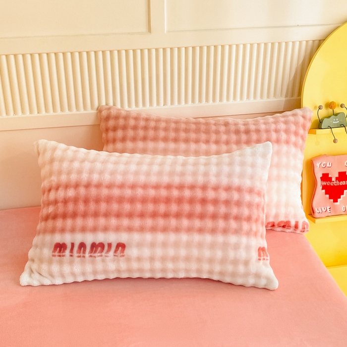 91家纺网 家纺一手货源 找家纺 （总）眠博士 2025新款时尚印花兔绒牛奶绒保暖四件套