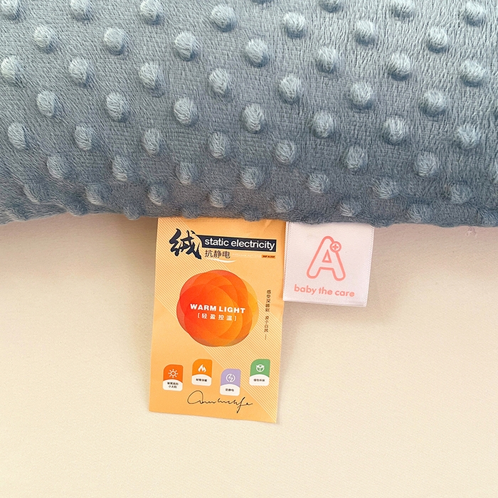 91家纺网 家纺一手货源 找家纺 VIP被业 2025新款云感棉双层纱豆豆绒冬被被子被芯 紫藤月影