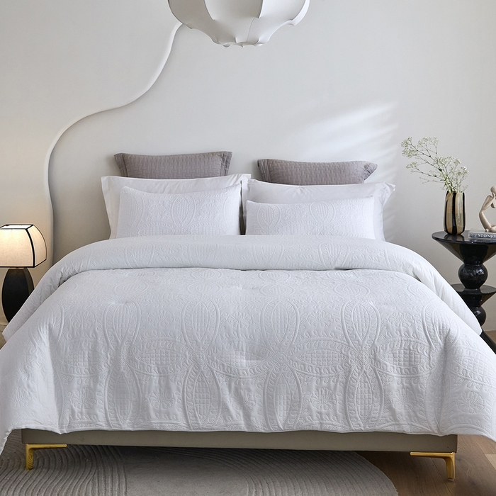 91家纺网 家纺一手货源 找家纺 （总）仲旺居家纺 2025新款浮雕胖被系列【如需定制 请联系商家】