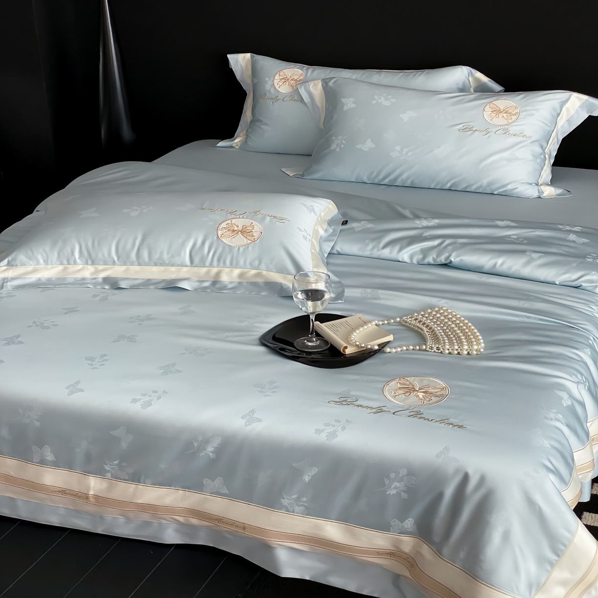 91家纺网 家纺一手货源 找家纺 （总）馨蕊家居 2025新款四件套-棉曼妙