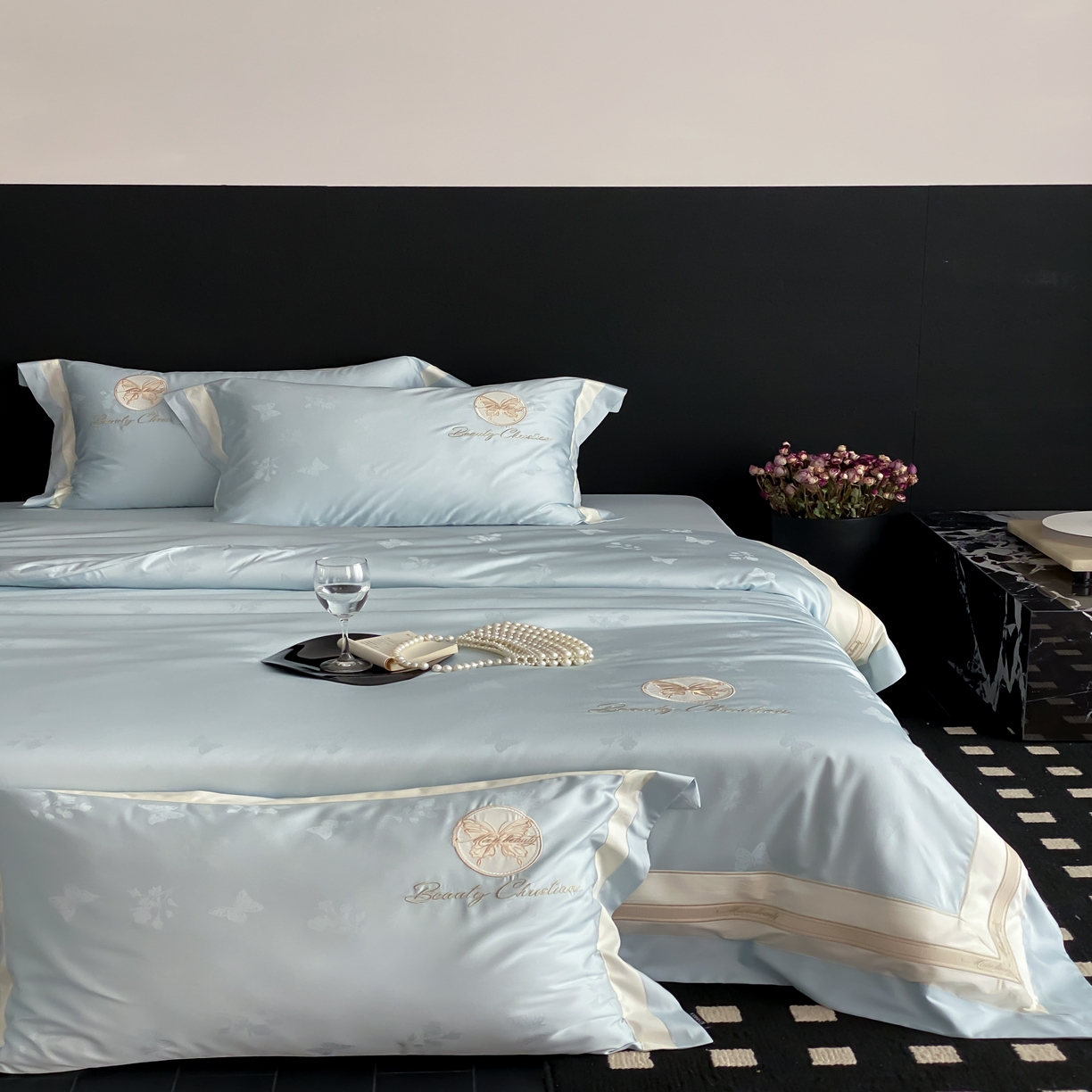 91家纺网 家纺一手货源 找家纺 （总）馨蕊家居 2025新款四件套-棉曼妙