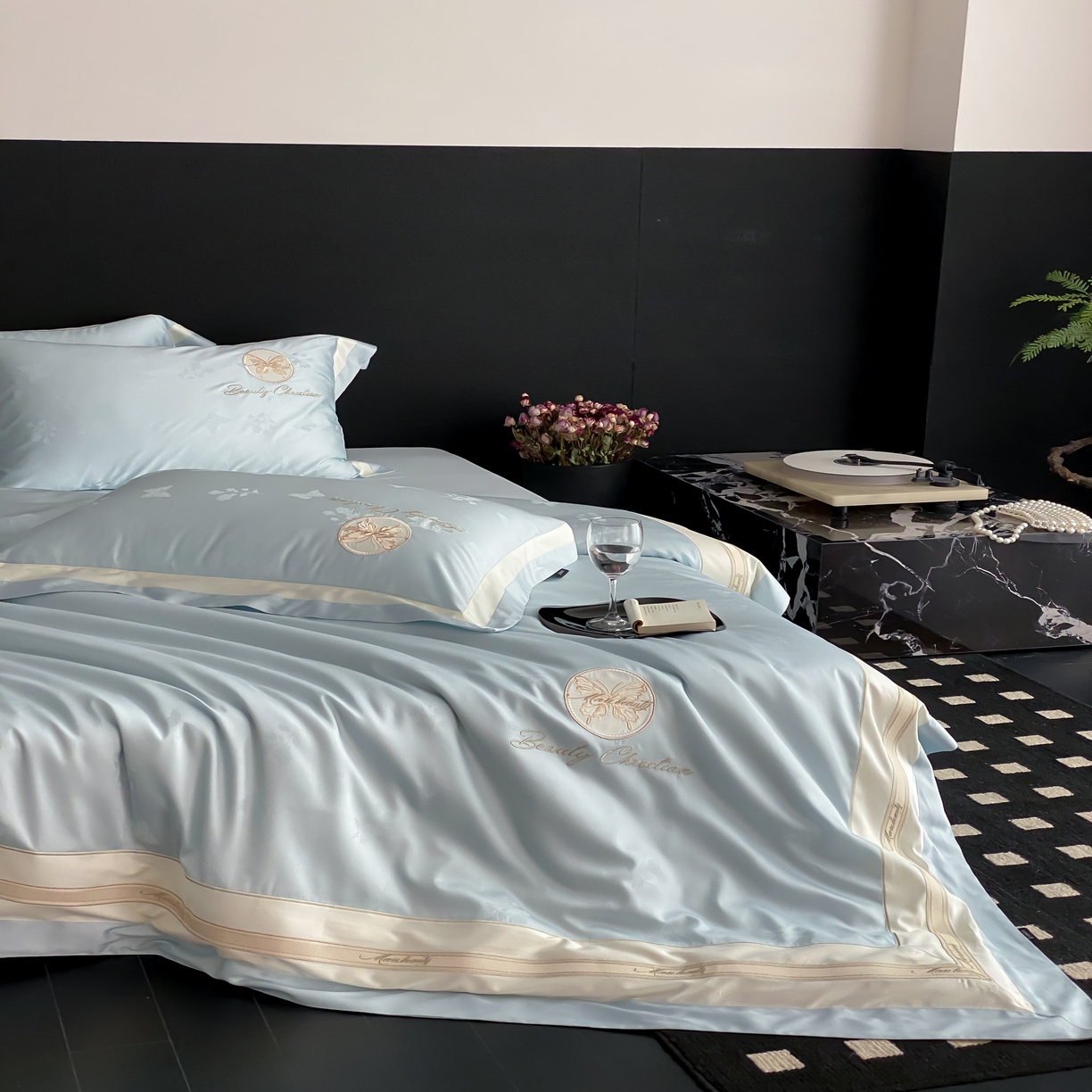 91家纺网 家纺一手货源 找家纺 （总）馨蕊家居 2025新款四件套-棉曼妙