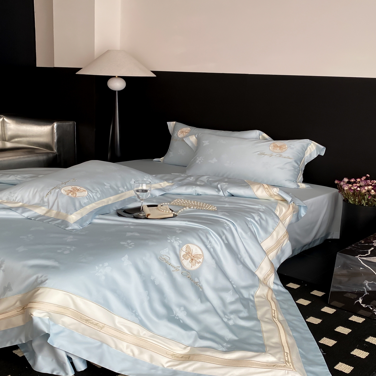 91家纺网 家纺一手货源 找家纺 （总）馨蕊家居 2025新款四件套-棉曼妙