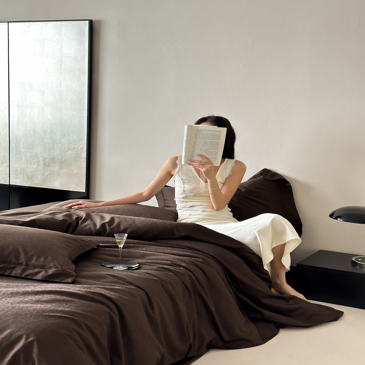 91家纺网 家纺一手货源 找家纺 （总）馨蕊家居 2025秋冬新款全棉高定典藏提花系列-鸢尾咖 （非会员+20）控价不低于238/268/288