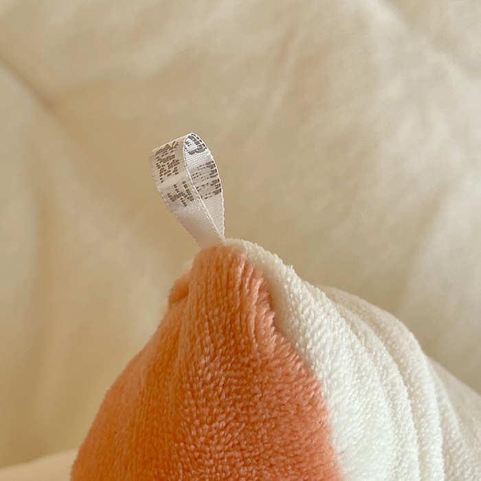 91家纺网 家纺一手货源 找家纺 云家 2025新款双面牛奶绒刺绣冬被跨境被子外贸冬季被芯 白+橙