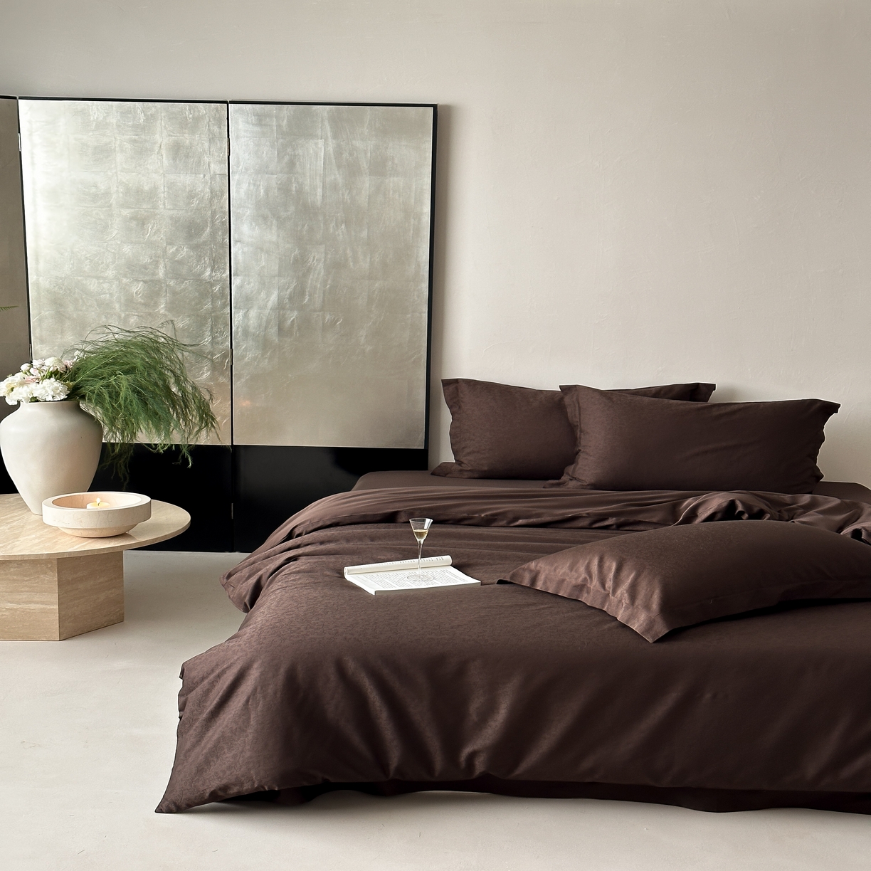 91家纺网 家纺一手货源 找家纺 （总）馨蕊家居 2025秋冬新款全棉高定典藏提花系列-鸢尾咖 （非会员+20）控价不低于238/268/288