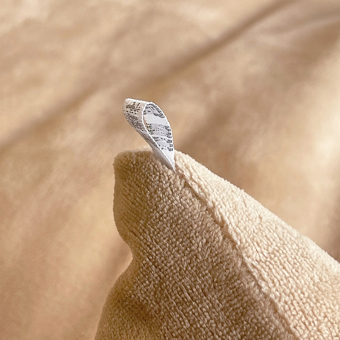 91家纺网 家纺一手货源 找家纺 云家 2025新款双面牛奶绒刺绣冬被跨境被子外贸冬季被芯 卡其