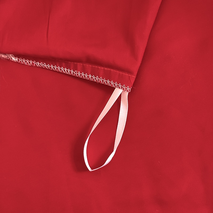 91家纺网 家纺一手货源 找家纺 理想家家纺 2025新款纯棉轻奢刺绣四件套-心愿系列 心愿-红